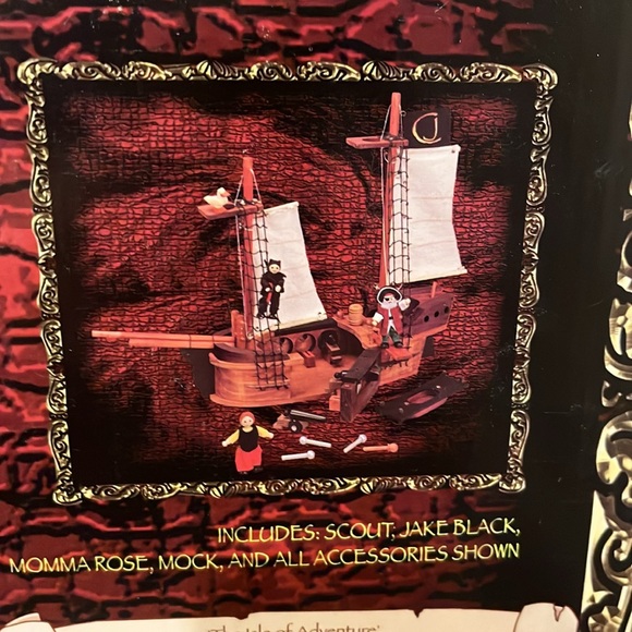 Captain Jacks Cove The Scout Pirate Ship toy set Jake Black Momma Rose Mock new - Picture 4 of 16